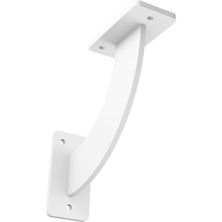 Ekena Millwork Bradford Steel Bracket, White Primer 2"W x 7"D x 7"H BKTM02X07X07BRPWH